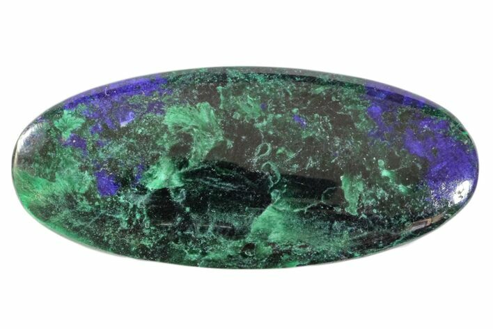 Azurite and Malachite Oval Cabochon #171407